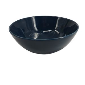 IKEA Fargrik Dark Blue 6 3/8" Coupe Cereal Bowl 15199 Replacement Bowl
